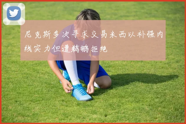 尼克斯多次寻求交易米西以补强内线实力但遭鹈鹕拒绝